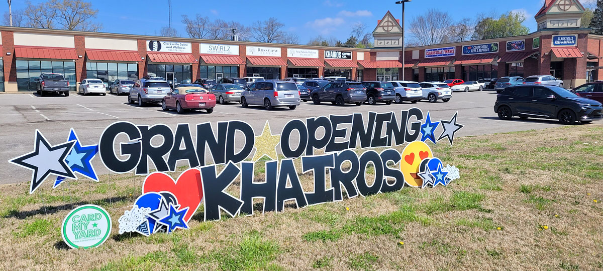 A great turnout for Khairo’s Coffee Co. grand opening. (Tony Centonze, Clarksville Living Magazine) A great turnout for Khairo’s Coffee Co. grand opening. (Tony Centonze, Clarksville Living Magazine)