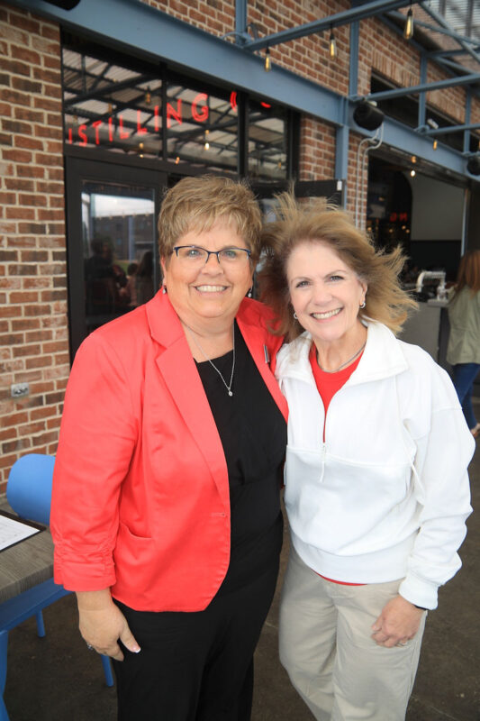 Betsy Sharp and Tammy Cunningham