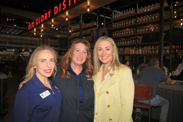 Chantelle Pangburn, Petra Roush and Danielle Stack