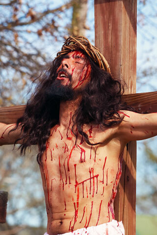 Jesus on the Cross.