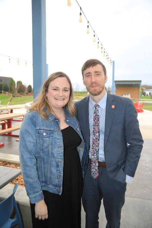 Julia Mynhier and Kyle Shannon