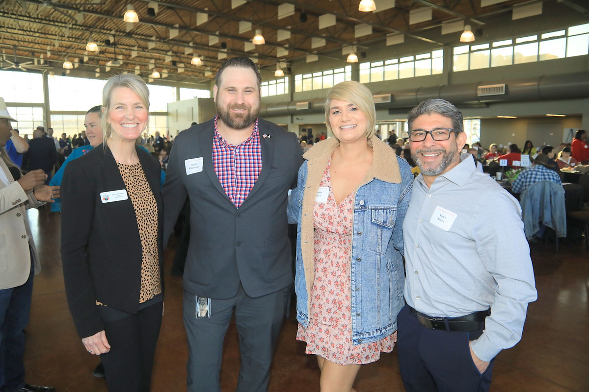 Karen Porter, Jacob Mousseau, Jenni and Vince Surra Karen Porter, Jacob Mousseau, Jenni and Vince Surra