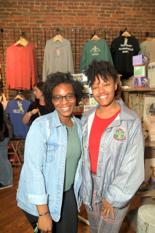 Krista Miller and Arlinda Baxter Krista Miller and Arlinda Baxter