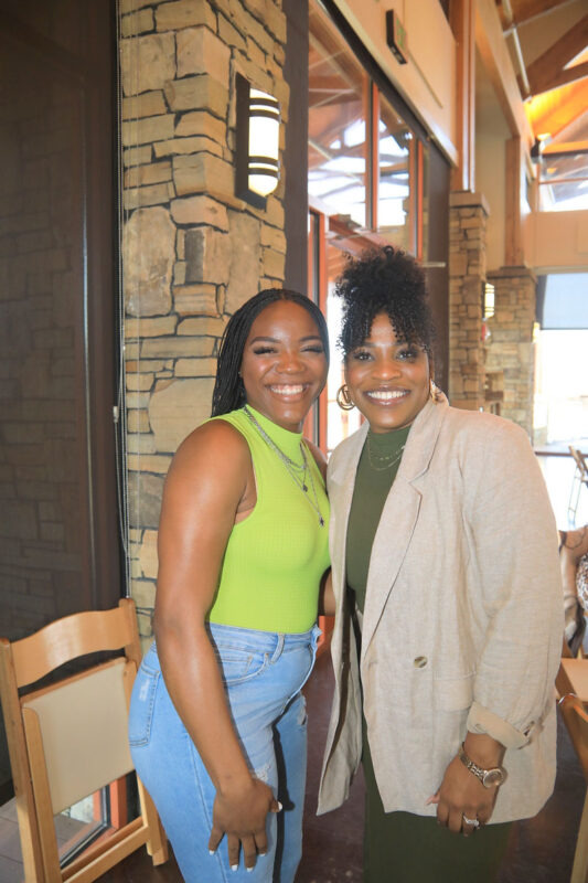 Lanet Phillips and Lekeshia HIcks