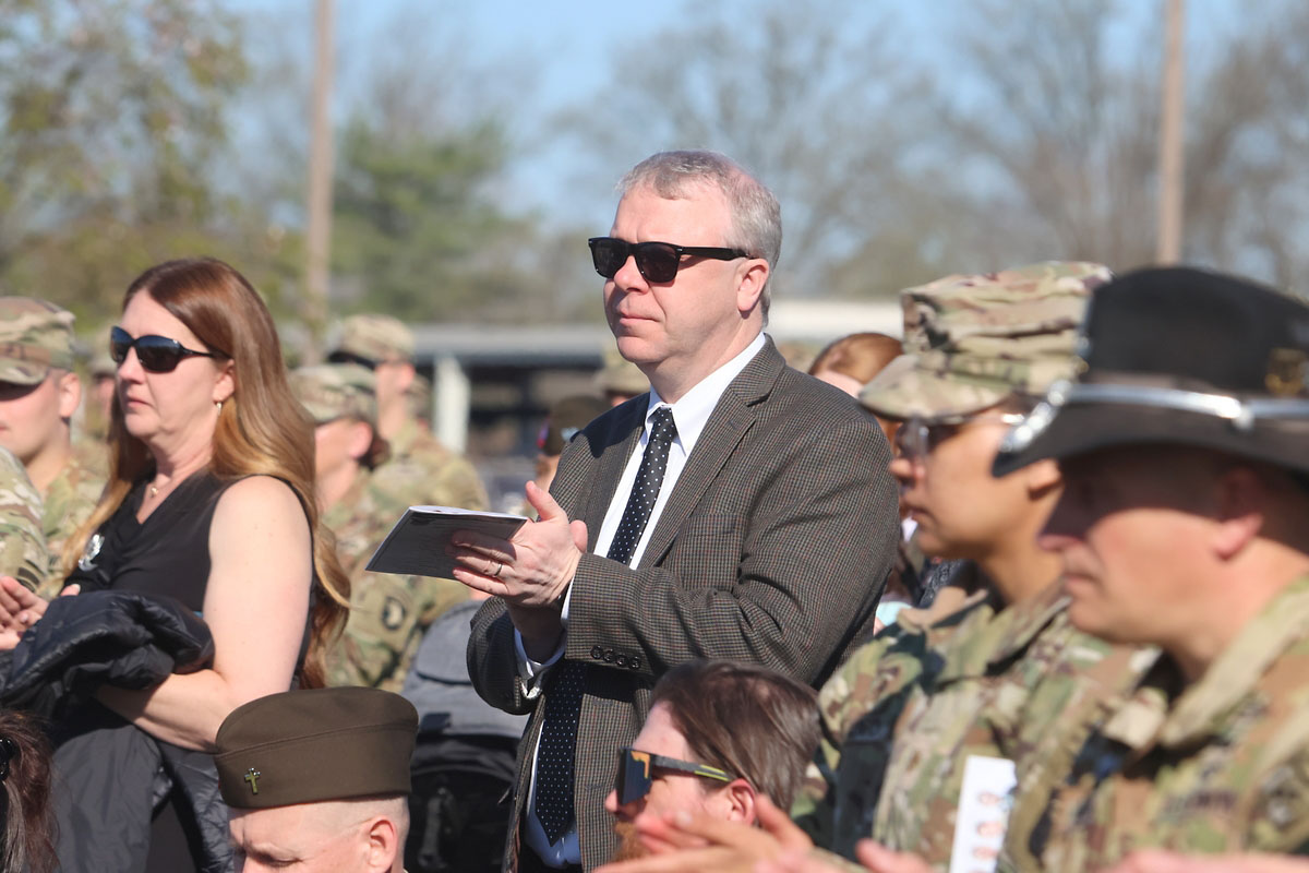 Official unveiling of the 9 Eagles Memorial at Fort Campbell. (Tony Centonze, Clarksville Living Magazine) Official unveiling of the 9 Eagles Memorial at Fort Campbell. (Tony Centonze, Clarksville Living Magazine)