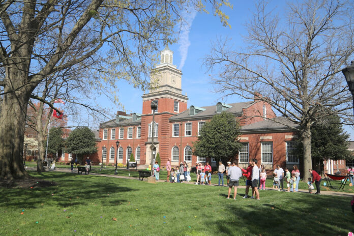 Sigma Chi's annual Easter egg hunt at APSU
