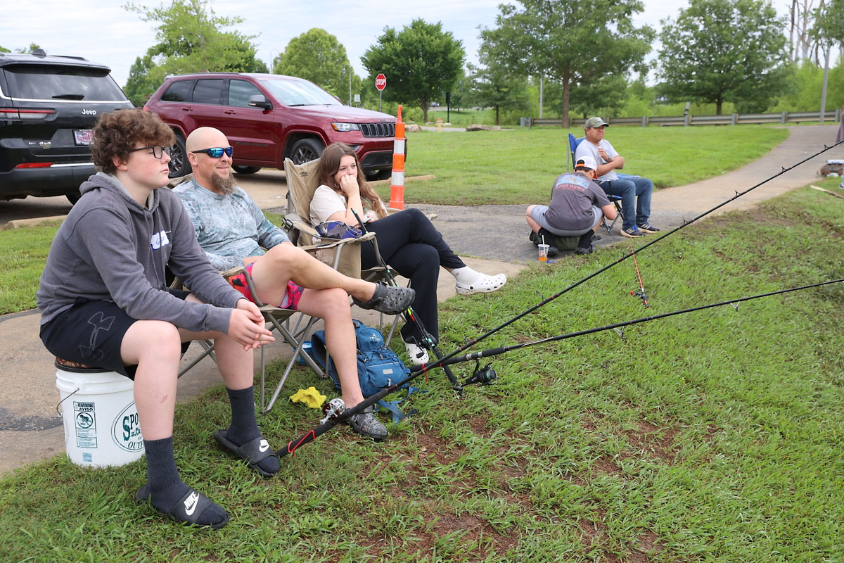 2024 TWRA Fishing Rodeo at Clarksville’s Liberty Park Pond. (Mark Haynes, Clarksville Living Magazine) 2024 TWRA Fishing Rodeo at Clarksville’s Liberty Park Pond. (Mark Haynes, Clarksville Living Magazine)
