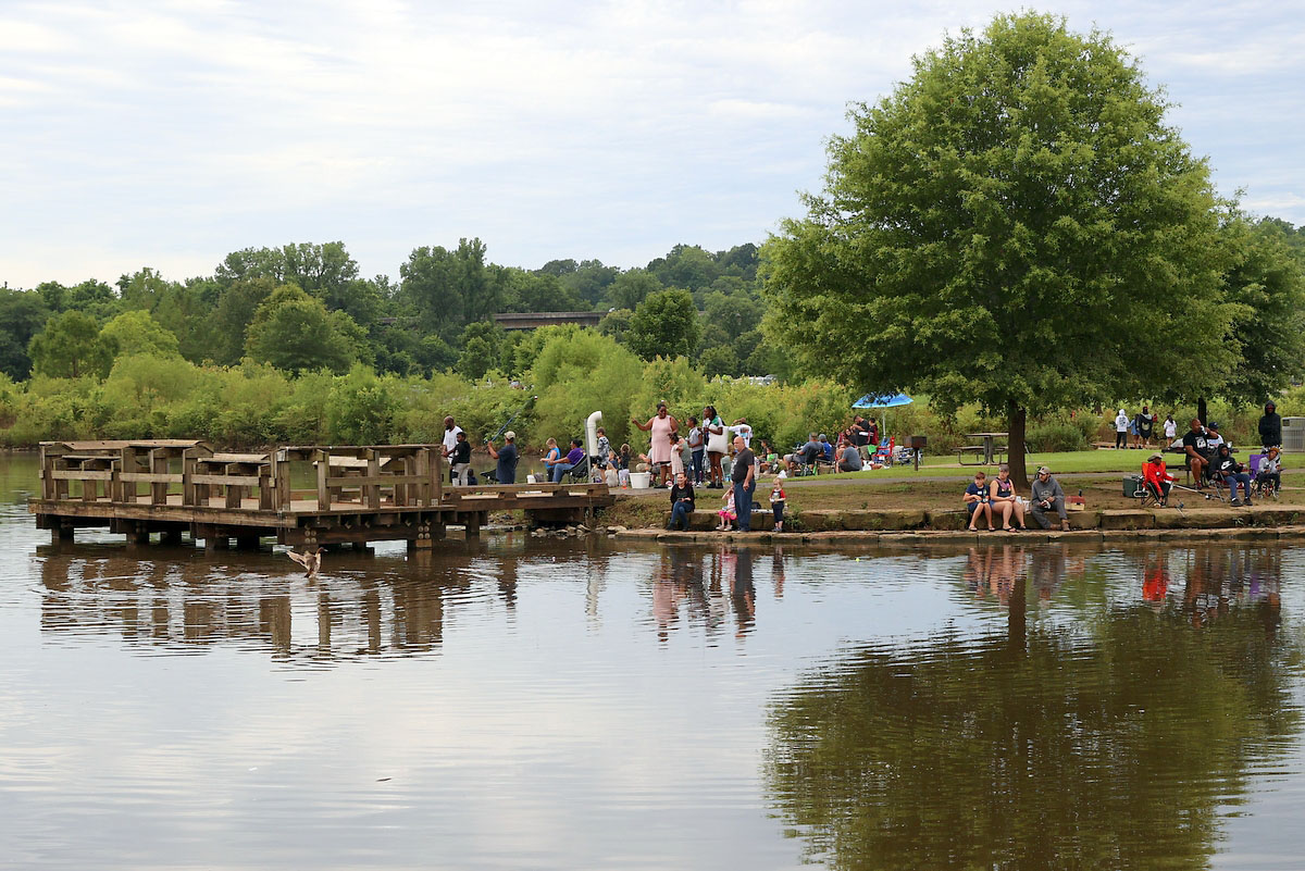 2024 TWRA Fishing Rodeo at Clarksville’s Liberty Park Pond. (Mark Haynes, Clarksville Living Magazine) 2024 TWRA Fishing Rodeo at Clarksville’s Liberty Park Pond. (Mark Haynes, Clarksville Living Magazine)