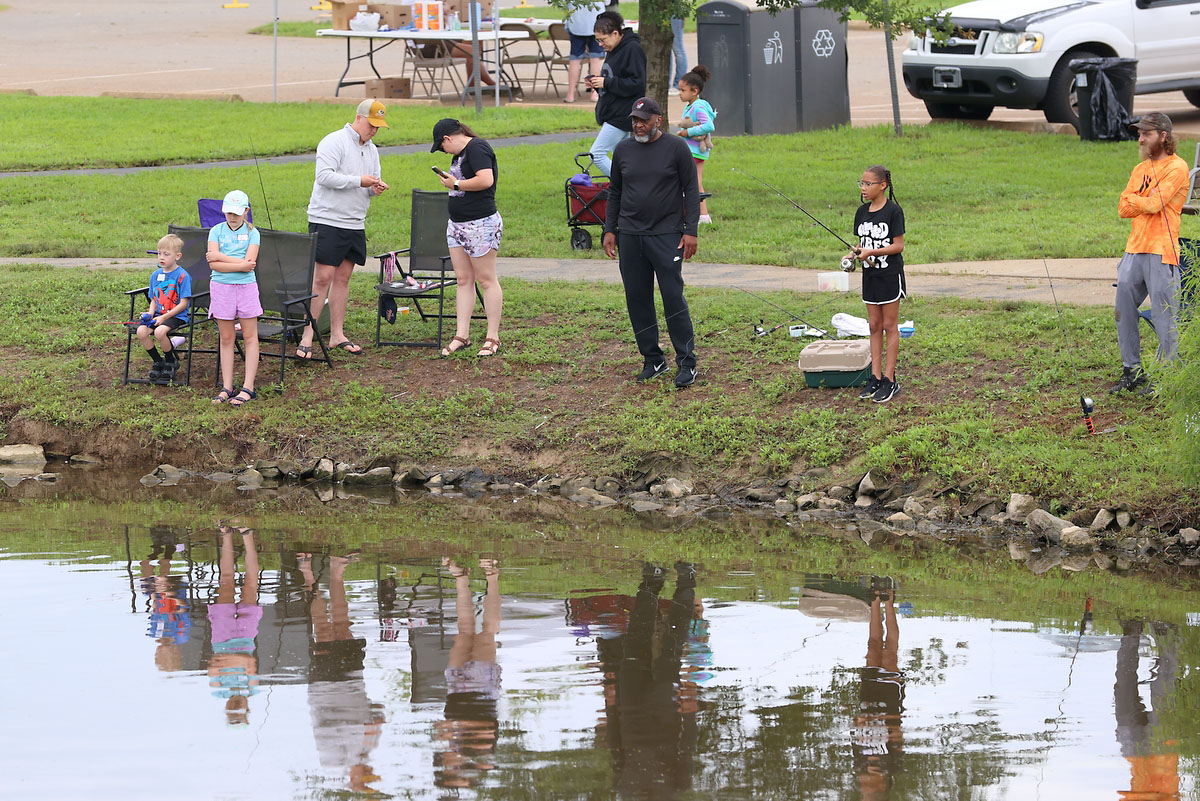 2024 TWRA Fishing Rodeo at Clarksville’s Liberty Park Pond. (Mark Haynes, Clarksville Living Magazine) 2024 TWRA Fishing Rodeo at Clarksville’s Liberty Park Pond. (Mark Haynes, Clarksville Living Magazine)