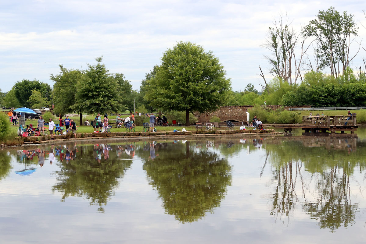 2024 TWRA Fishing Rodeo at Clarksville’s Liberty Park Pond. (Mark Haynes, Clarksville Living Magazine) 2024 TWRA Fishing Rodeo at Clarksville’s Liberty Park Pond. (Mark Haynes, Clarksville Living Magazine)