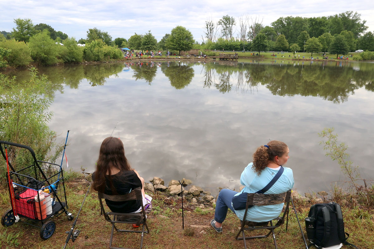 2024 TWRA Fishing Rodeo at Clarksville’s Liberty Park Pond. (Mark Haynes, Clarksville Living Magazine) 2024 TWRA Fishing Rodeo at Clarksville’s Liberty Park Pond. (Mark Haynes, Clarksville Living Magazine)
