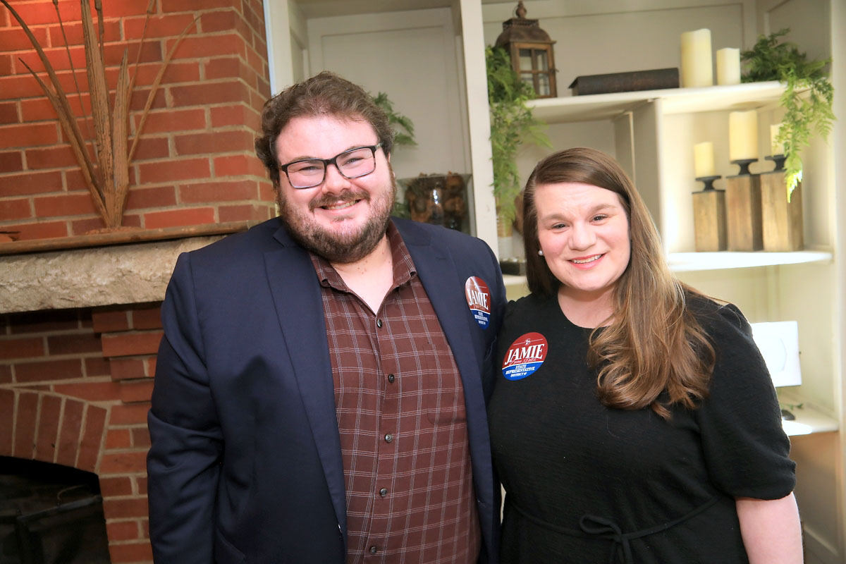 Connor Noe and Kelly McKinley Connor Noe and Kelly McKinley