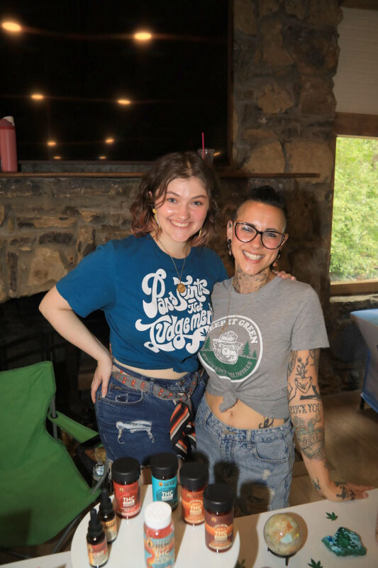 Eliza Cooper and Bethany Obendorfer