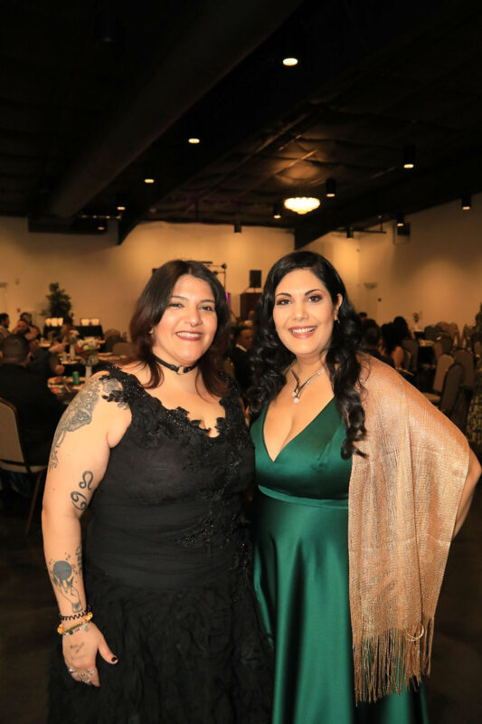 Gabriela Rivera and CHAFF President, Belinda Martinez Gabriela Rivera and CHAFF President, Belinda Martinez