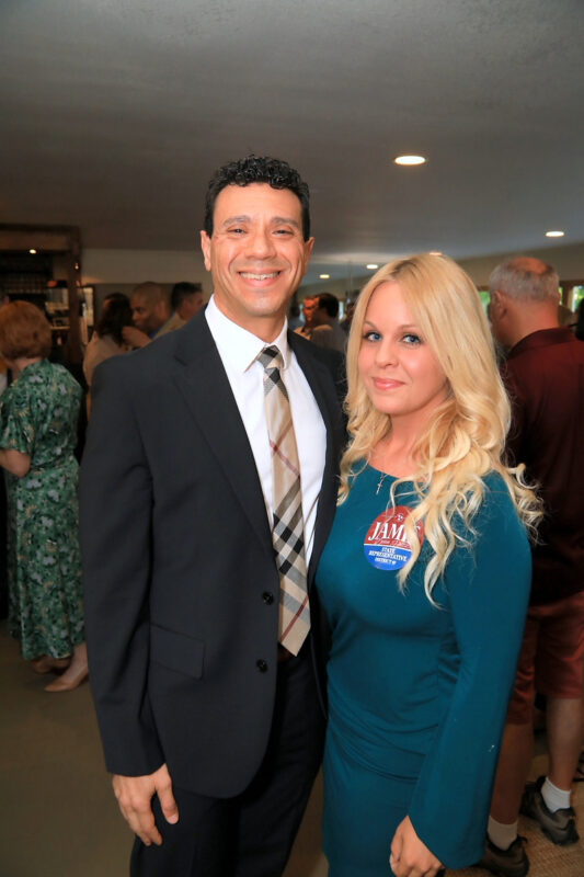James Bagby and Mandy Lehman James Bagby and Mandy Lehman