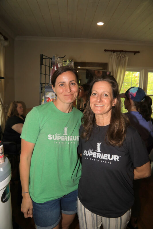 Jane McGuire and Christine Bovio
