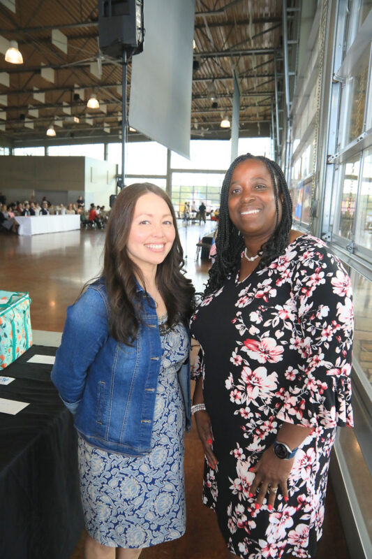 Jenna Perminas and Michelle Lowe