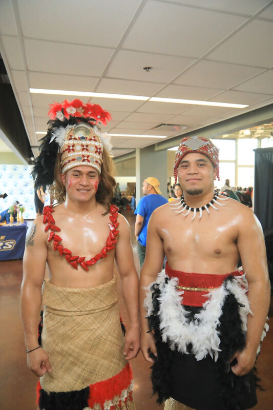 Joe Mauga and Eric Taulaga