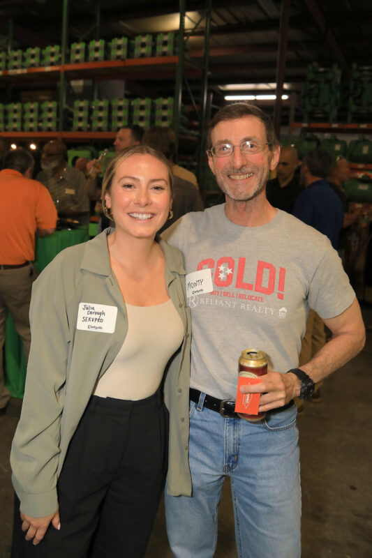Julia Dorough and Monty Powers