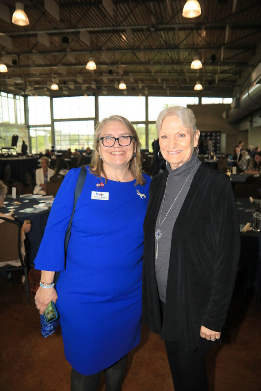 Karen Sorenson and Beverly Woodard