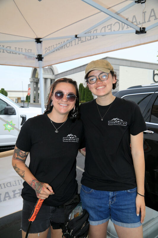 Katie Plyter and Alexa Salley Katie Plyter and Alexa Salley