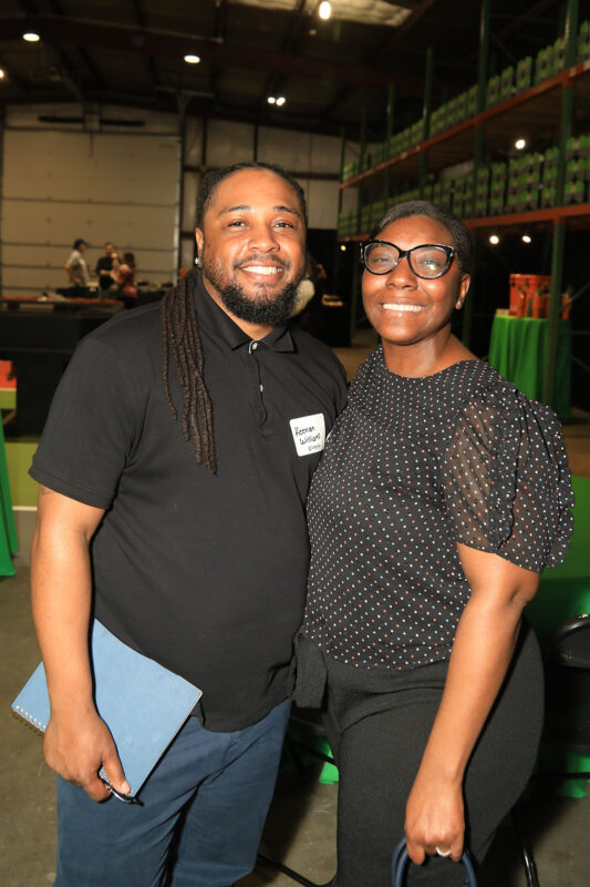 Keenan Williams and Brittney Cleaves
