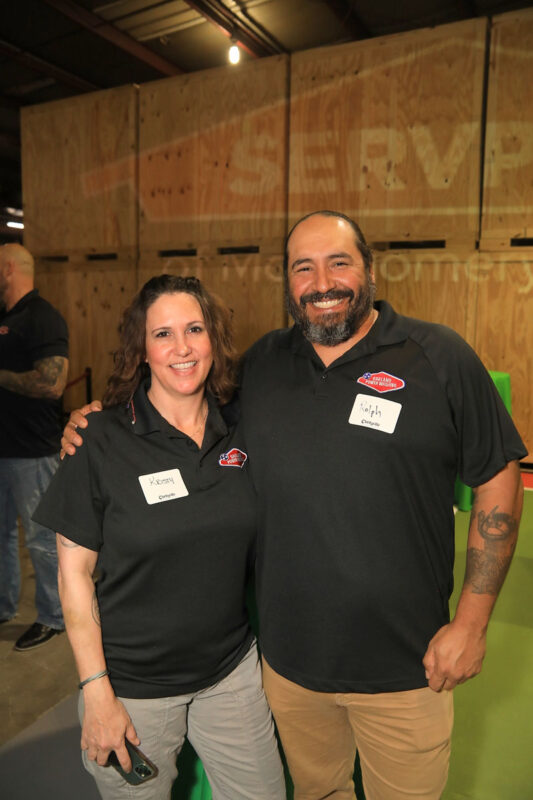 Kristy Perry and Ralph Rodriguez