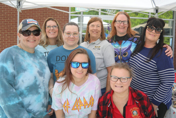 Members of the Ladies Auxiliary VFW Post 4895