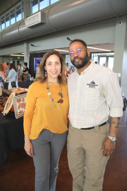Michelle Newell and Mark Harris