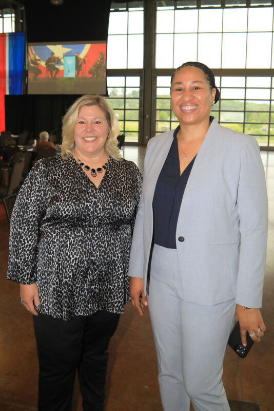 Misty Robertson and Yolanda Cunningham