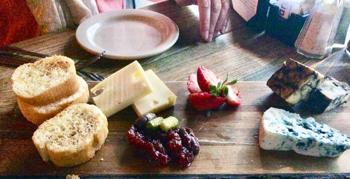 New Orleans board at Napoleon House