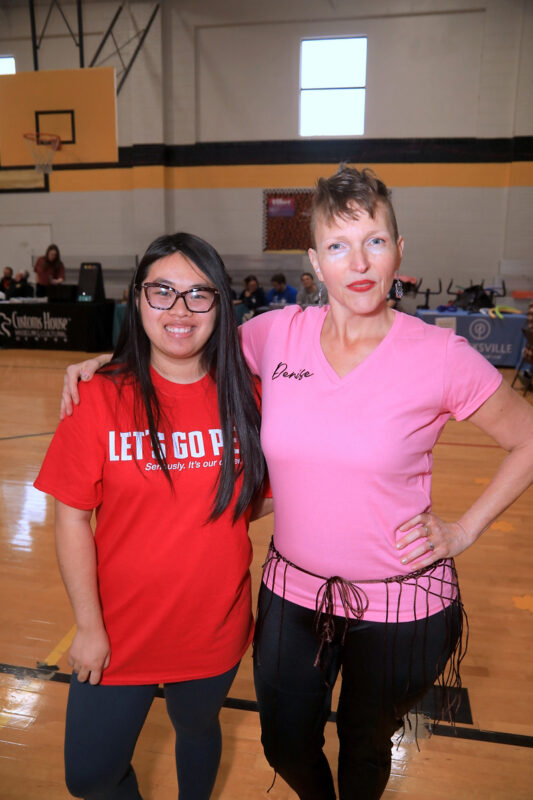Sarah Brock and Denise Galben Sarah Brock and Denise Galben