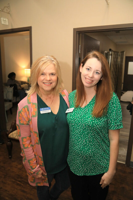 Susan Dickinson and Peyton Craft
