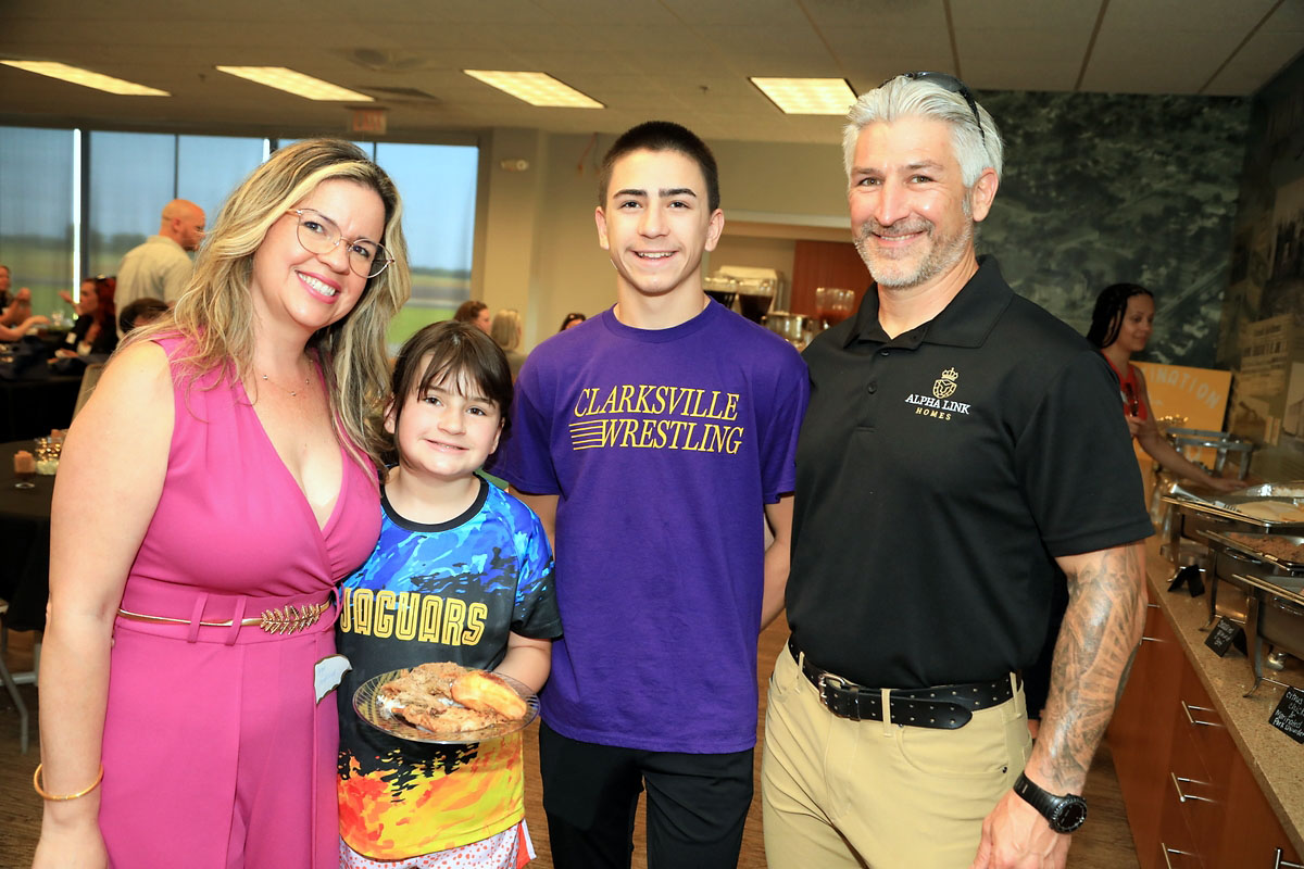 Angie Morales-Link, Eva, Gavin and Keith Link Angie Morales-Link, Eva, Gavin and Keith Link