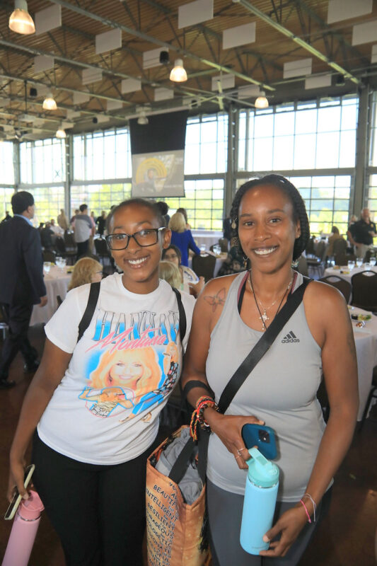 Anijah Hatten and Sarah Sadler