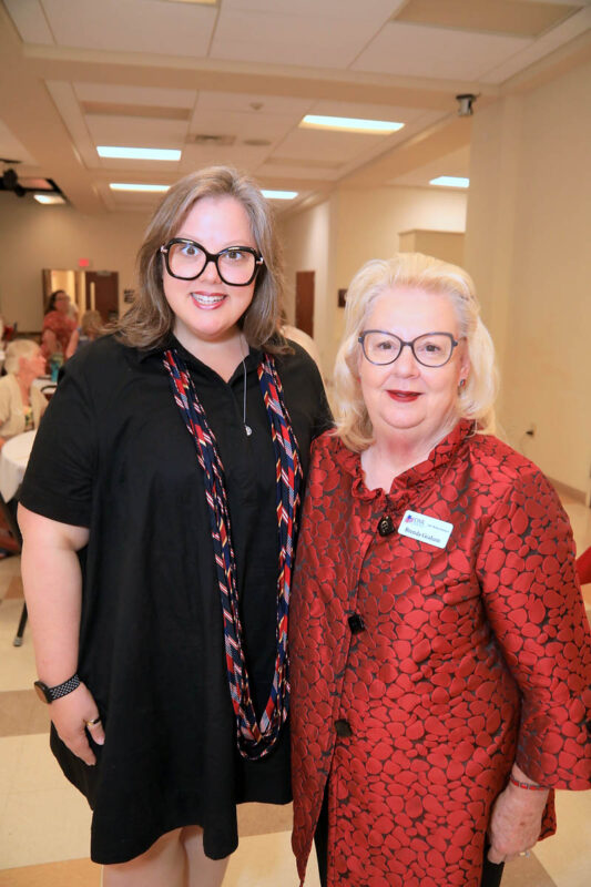 Ashley Johnson and Brenda Graham Ashley Johnson and Brenda Graham