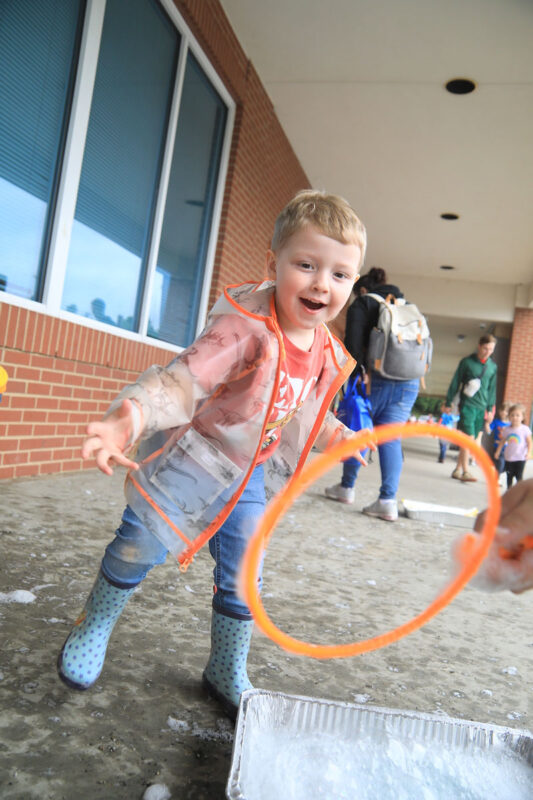 CMC Public Library hosted its annual Touch the Trucks event