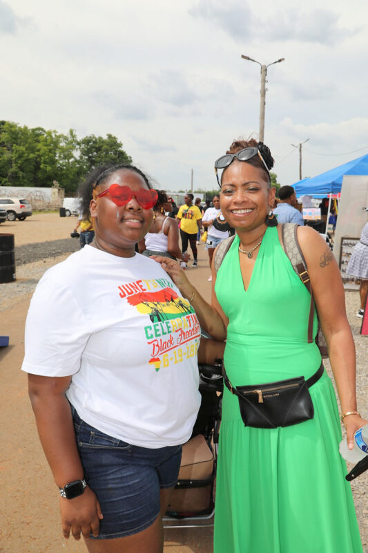 Caniyah Hampton and Wanda Allen Caniyah Hampton and Wanda Allen