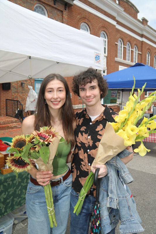 Catherine Conn and Connor Seay