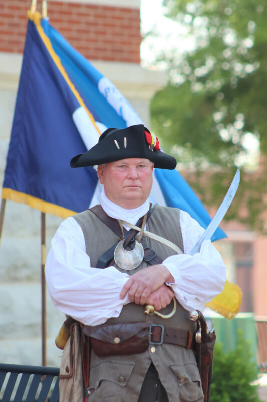 Daughter's of the American Revolution hosts annual Reading of the Declaration of Independence on the Court House steps. (Tony Centonze, Clarksville Living Magazine) Daughter's of the American Revolution hosts annual Reading of the Declaration of Independence on the Court House steps. (Tony Centonze, Clarksville Living Magazine)