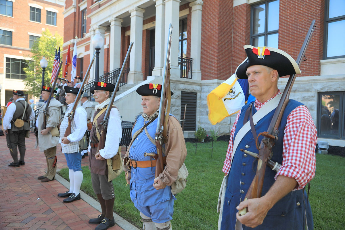 Daughter's of the American Revolution hosts annual Reading of the Declaration of Independence on the Court House steps. (Tony Centonze, Clarksville Living Magazine) Daughter's of the American Revolution hosts annual Reading of the Declaration of Independence on the Court House steps. (Tony Centonze, Clarksville Living Magazine)
