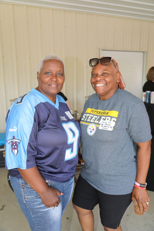 Deometria Melvin-Eldridge and Susan Sinney Deometria Melvin-Eldridge and Susan Sinney