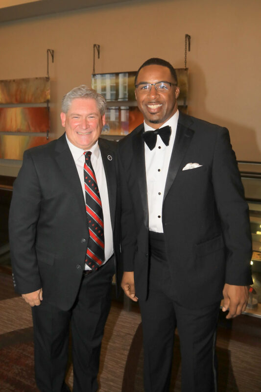Dr. Michael Licari and Leonard Clemons Dr. Michael Licari and Leonard Clemons