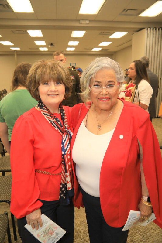 First Lady Cynthia Pitts and County Commissioner Lisa Prichard First Lady Cynthia Pitts and County Commissioner Lisa Prichard
