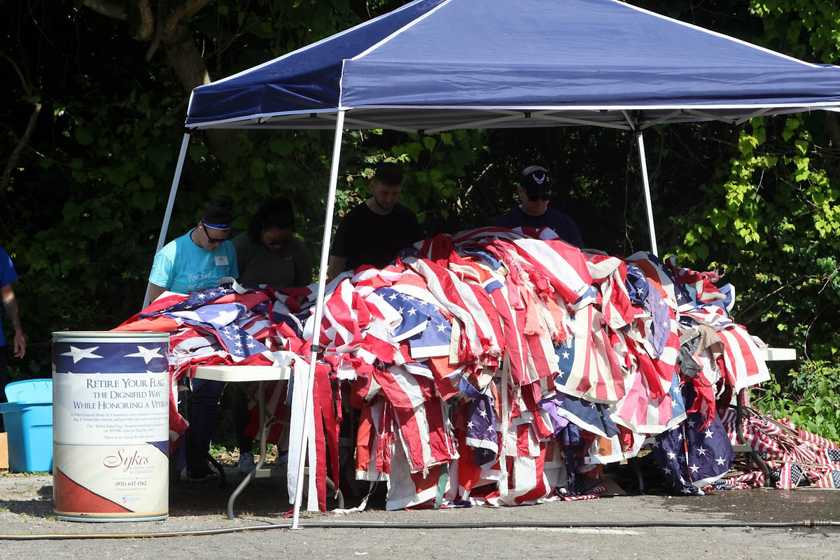 Flag Day Ceremony at VFW Post 4895. (Tony Centonze, Clarksville Living Magazine) Flag Day Ceremony at VFW Post 4895. (Tony Centonze, Clarksville Living Magazine)