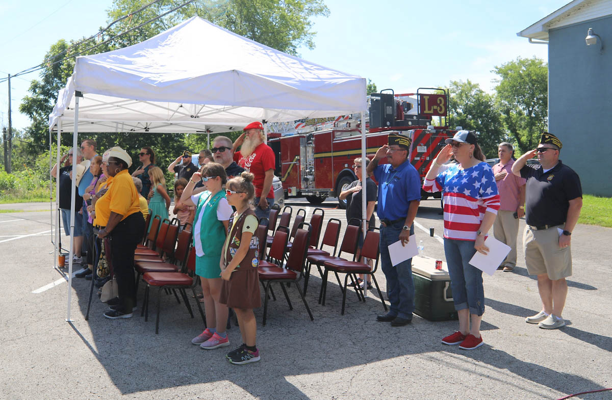 Flag Day Ceremony at VFW Post 4895. (Tony Centonze, Clarksville Living Magazine) Flag Day Ceremony at VFW Post 4895. (Tony Centonze, Clarksville Living Magazine)