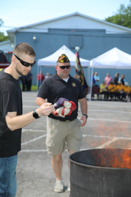 Flag Day Ceremony at VFW Post 4895. (Tony Centonze, Clarksville Living Magazine) Flag Day Ceremony at VFW Post 4895. (Tony Centonze, Clarksville Living Magazine)