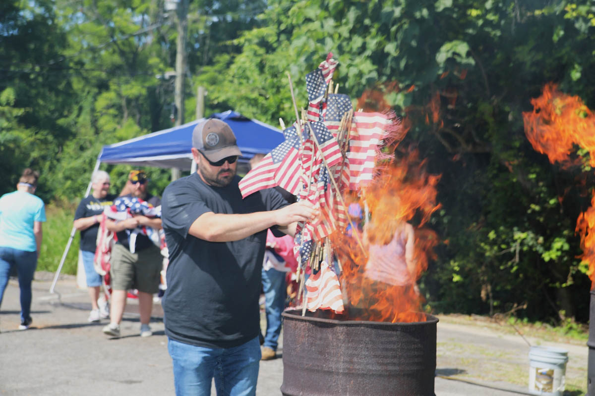 Flag Day Ceremony at VFW Post 4895. (Tony Centonze, Clarksville Living Magazine) Flag Day Ceremony at VFW Post 4895. (Tony Centonze, Clarksville Living Magazine)