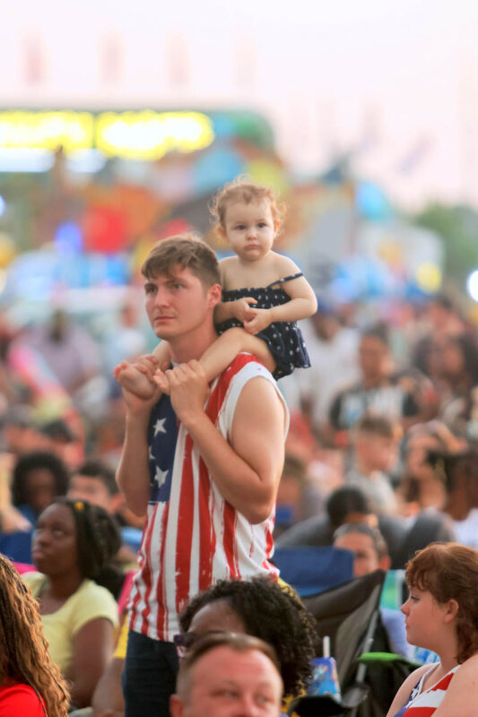 Fort Campbellās Fourth of July Festival. (Tony Centonze, Clarksville Living Magazine) Fort Campbell’s Fourth of July Festival. (Tony Centonze, Clarksville Living Magazine)