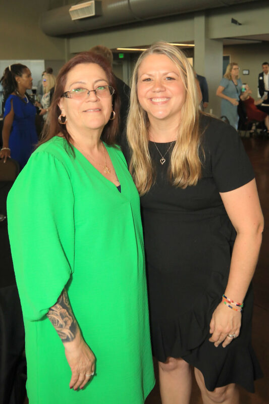 Joann Garcia and Alexis Goines